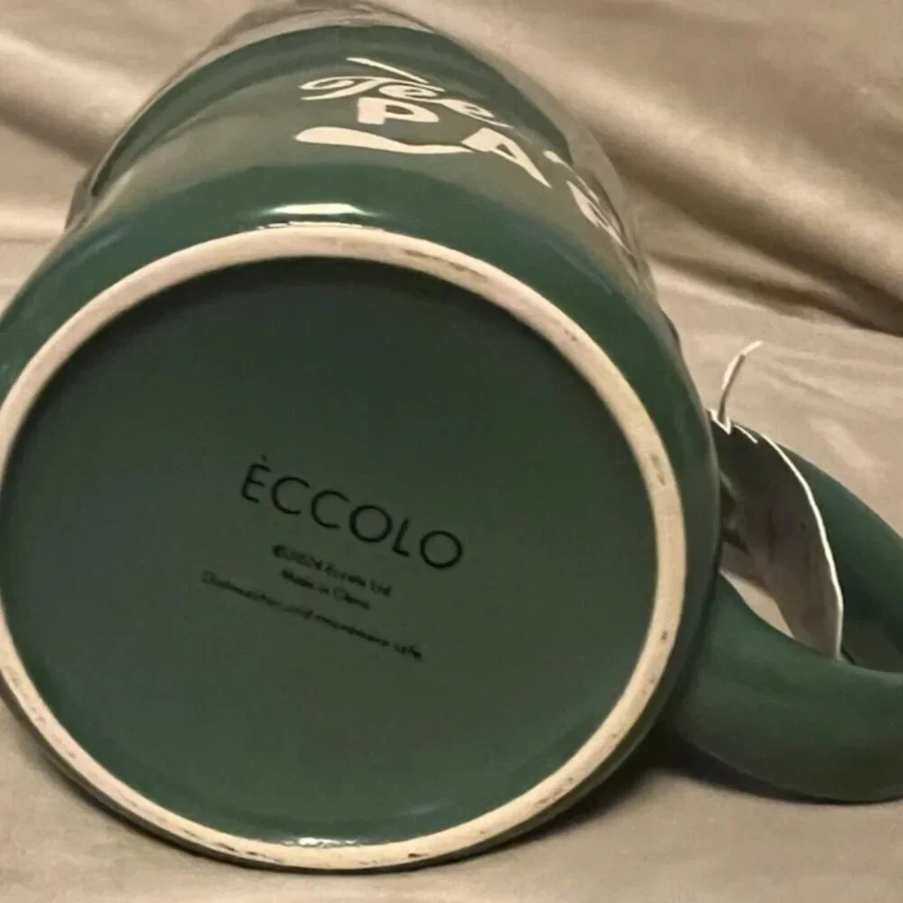 NEW TEE-RIFIC PAPA Golf Tee Holder & Green Mug Set by Eccolo